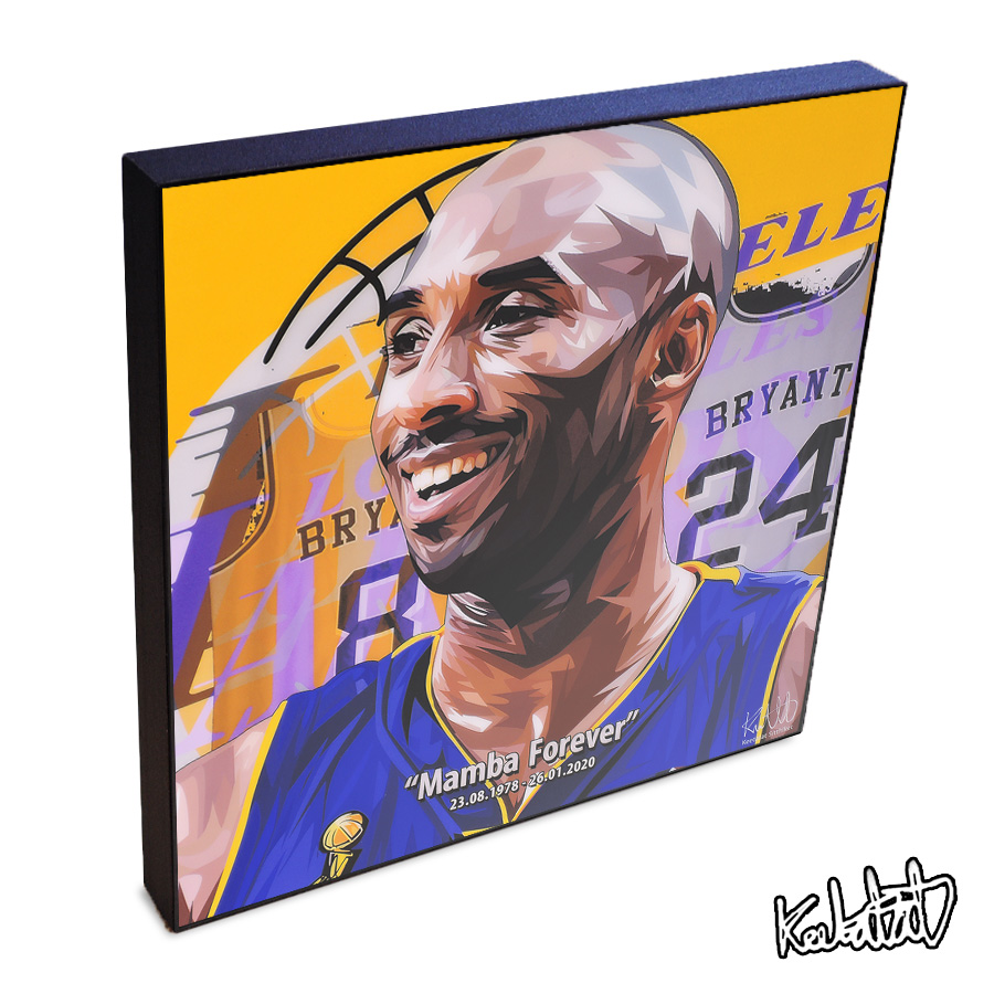 楽天市場 Kobe Bryant3 コービー ブライアント3 Keetatat Sitthiket インテリア雑貨 おしゃれ ポップアートフレーム ポップアートパネル 絵 イラスト グラフィック 壁掛け バスケットボール選手 レイカーズ 伝説 Nba レジェンド スマイルワゴン楽天市場店