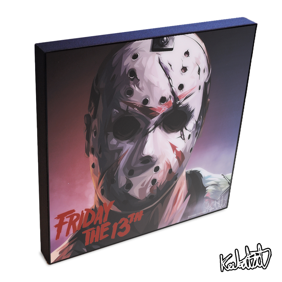 楽天市場 2 19 00 2 26 10 59 ポイント10倍 Jason Voorhees ジェイソン 13日の金曜日 Keetatat Sitthiket インテリア雑貨 おしゃれ ポップアートフレーム ポップアートパネル 絵 イラスト グラフィック 壁掛け ホラー シリアルキラー キャラクター スマイル