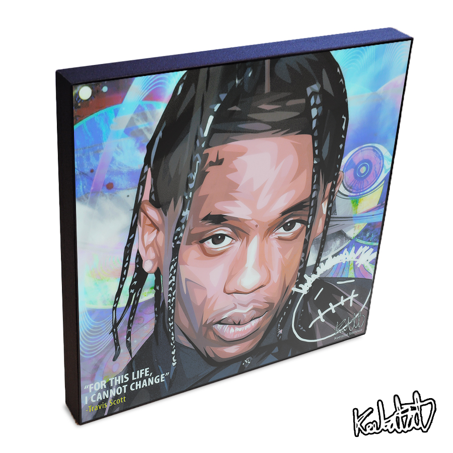 楽天市場 Travis Scott トラヴィス スコット Keetatat Sitthiket インテリア雑貨 おしゃれ ポップアートフレーム ポップアートパネル 絵 イラスト グラフィック 壁掛け ラッパー ヒップホップ 洋楽 音楽 スマイルワゴン楽天市場店