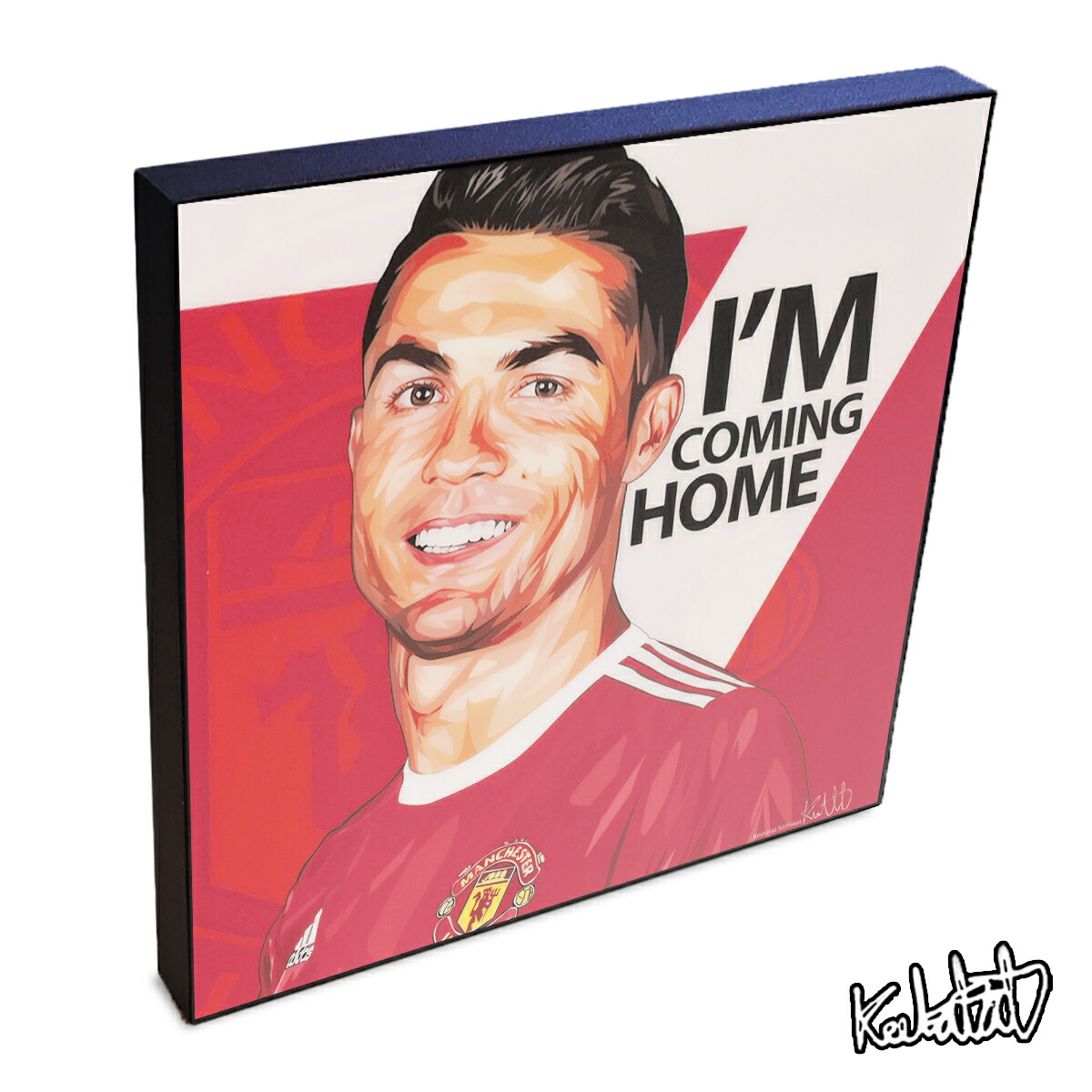 ロナウド直筆サイン入りパノラミックアート