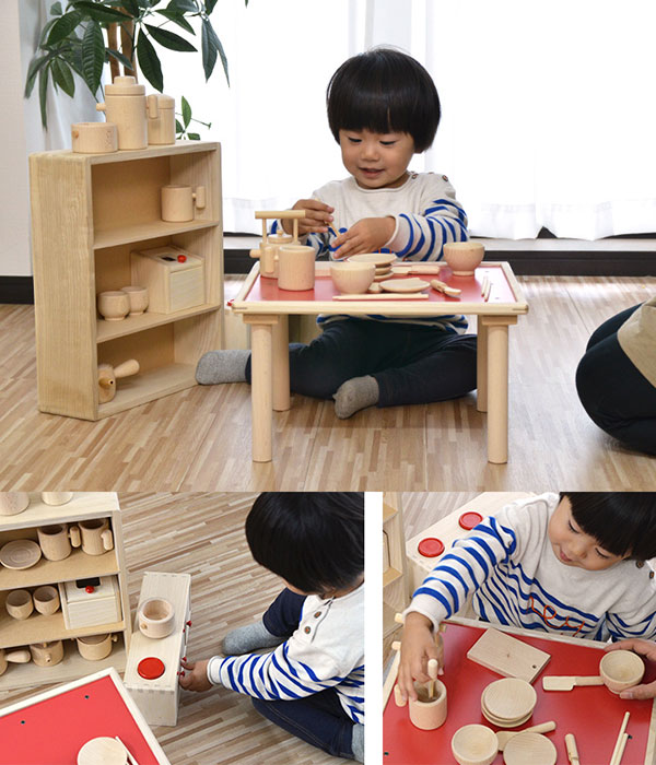 おもちゃ 玩具 子供 こどものあそびの定番 木のおままごとセット 知育 木のおもちゃ Koide ままごと ごっこ遊びトイ 知育玩具 1年保証 日本製 M59 ままごと おもちゃ コイデ 玩具 ままごとセット 小物26個付属 キッチン テーブル おままごと 知育 室内 3歳 男の子