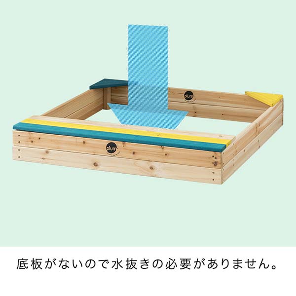 1齢引受ける 盛り砂 砂気保養 しつらえる 包みかくし 座 お伽 木製砂ロケーション 102 X 96 X 15cm 保管空間付き 砂場遊び 砂あそび すなば すな場 Diy 庭 所帯所用 自宅 木製 大垣 丼鉢スイミングプール 遊び場 外遊び 豎子 キッズ 園生 玩び 手遊び