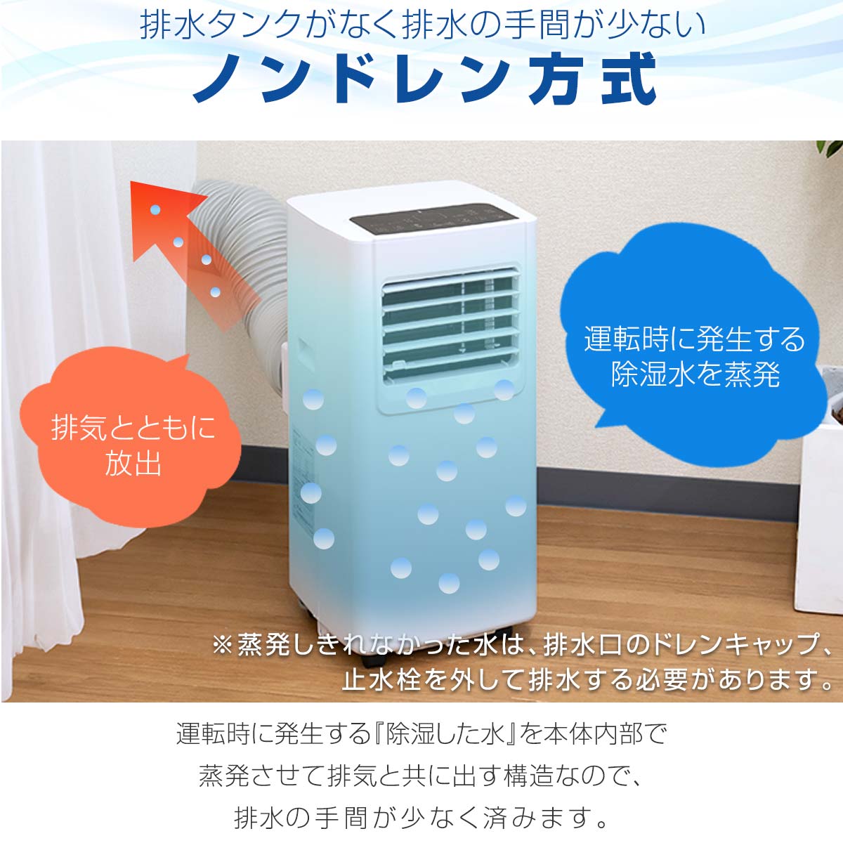 楽天1位】 スポットエアコン 移動式エアコン 適応6～10畳 2.0kW