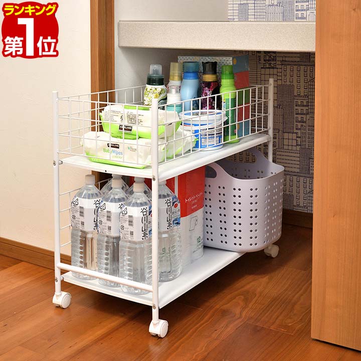 2段大容量収納カート 45×37×74 オフィス用収納ワゴン　定価34,888円 Amazon.co.jp: 2段大容量収納カート 45×37×74cm アクリル板