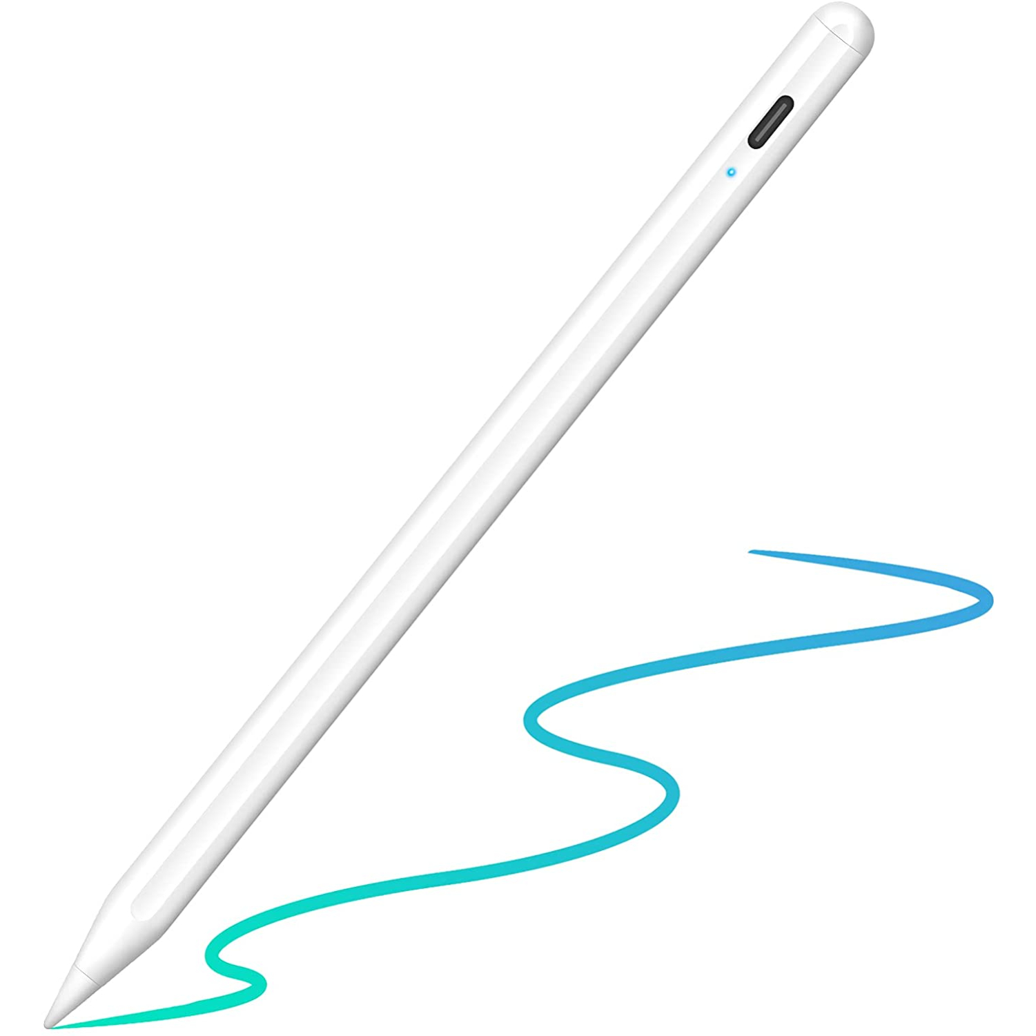 タッチペン スタイラスペン 極細 たっちぺん 超高感度 iPad スマホ タブレット対応 磁気吸着機能対応 ipad ペン USB充電式  87%OFF!