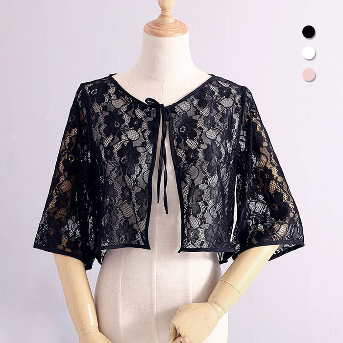 楽天市場】送料無料 ドルマンレースボレロドレス【パーティードレス