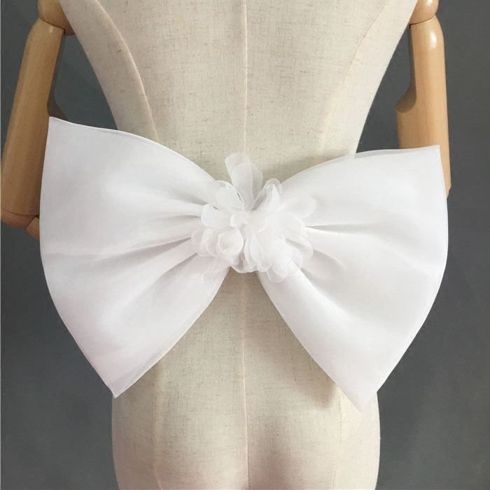 楽天市場】蝶結び リボン 手作り ビン付き サテン生地 ウェディング  