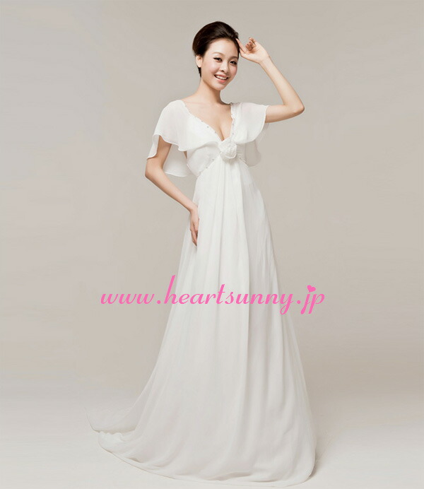 楽天市場】ウェディングドレス Aライン☆A052☆光沢サテン ボート