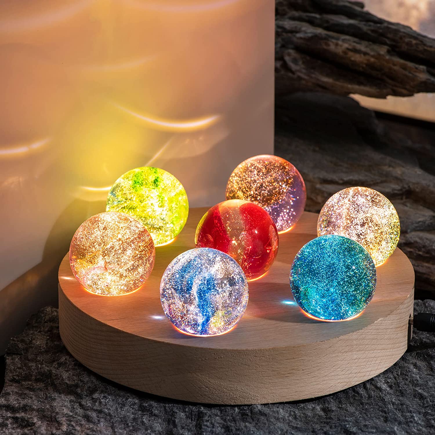 楽天市場】【ポイント 5倍UP !】水晶玉 置物 おしゃれ 誕生日