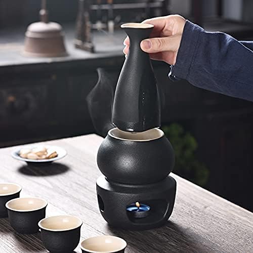 アーネスト　【酒燗器　ぐい呑みセット】熱燗器　日本酒 楽天市場】【在庫限り終了! 酒燗器&ぐい呑み1個セット】酒燗器
