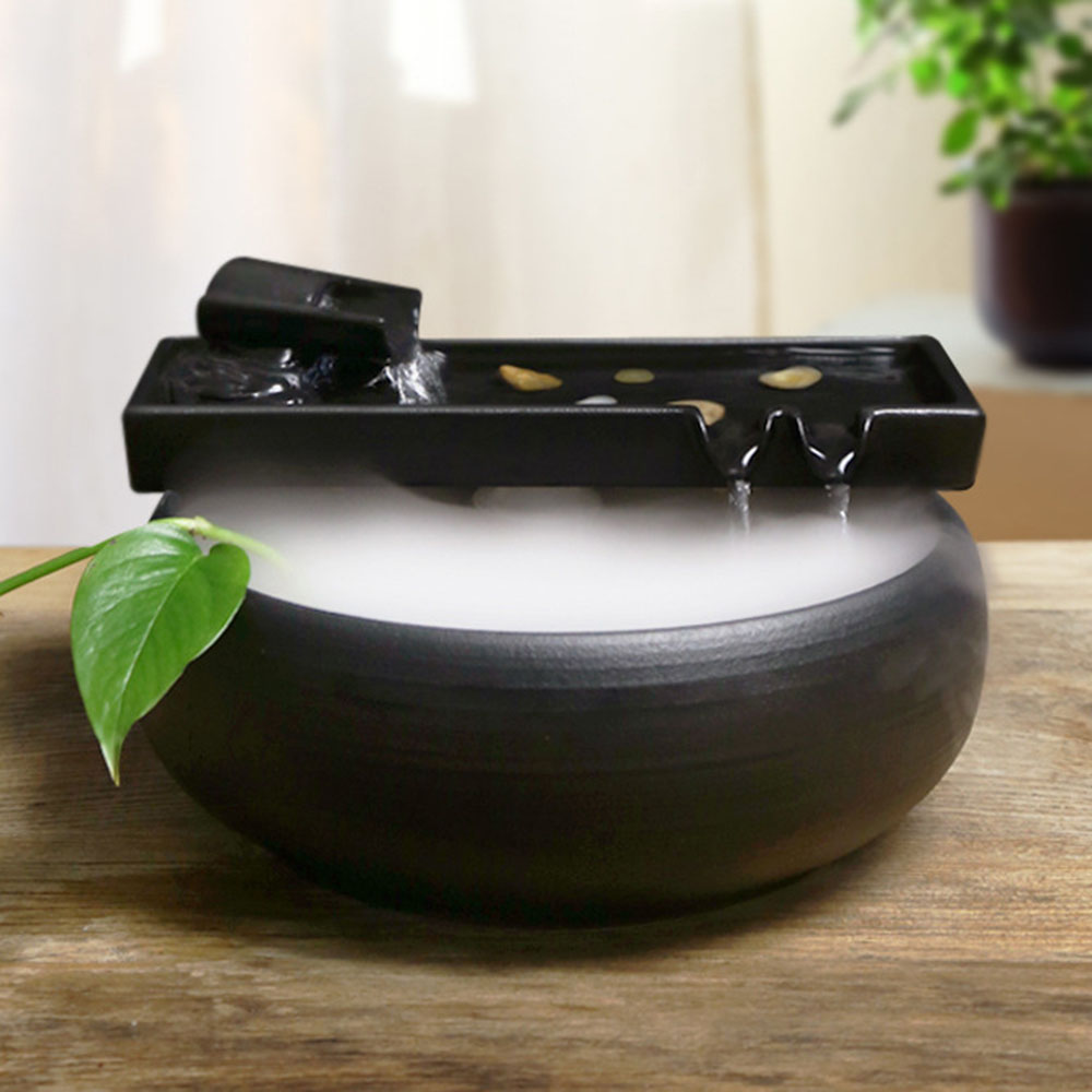 滝のオブジェ Amazon.co.jp: 卓上 噴水 滝のオブジェ テーブルトップ