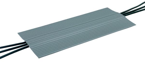 【送料無料】ジェフコム デンサン JC-10426GY ケーブルマット 1m グレー JC10426GY