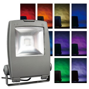【送料無料】ジェフコム デンサン PDS-C01-40FL LEDフルカラー投光器 PDSC0140FL｜スマイル本舗　店