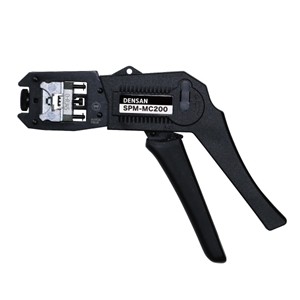 【貨物輸送無料】ジェフコム デンサン SPM-MC200 モジュラー圧着手道具 SPMMC200