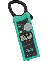 【店卸し資産あり/貨物輸送無料】共立明かり表示計器 KEW 2200R 遣り取り電流価値付ける用クランプメータ 価値付ける器 明かり 電流 起電力 テスター @