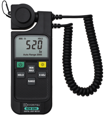 【在庫あり/送料無料】共立電気計器 MODEL 5204 デジタル照度計 計測器 電気 電流 電圧 テスター @｜スマイル本舗　店