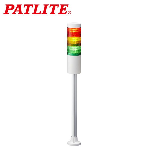 【在庫あり/送料無料】パトライト LR6-302PJNW-RYG 赤黄緑 DC24V 3段式 LED小型積層信号灯 シグナルタワー Φ60 @