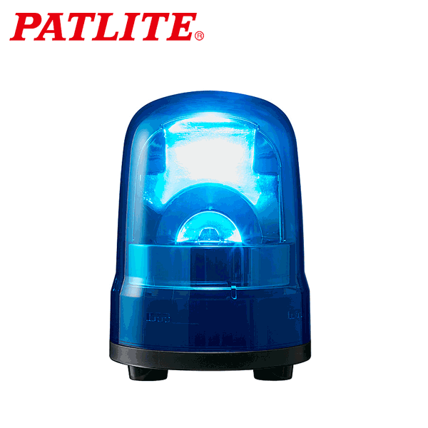 【店卸し資産あり/貨物輸送無料】パトライト SKH-M2T-B 青 AC100-240V 回転させる灯 SKつづき物 φ100 @