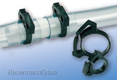 【送料無料】ヘラマンタイトン SNP-28-HSO スナッパー 黒 耐熱 100個入 配管固定具 ホースクリップ