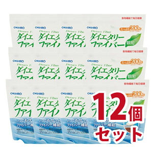 ダイエタリーファイバー顆粒 200g 12個セット-000008|ナデシコの森