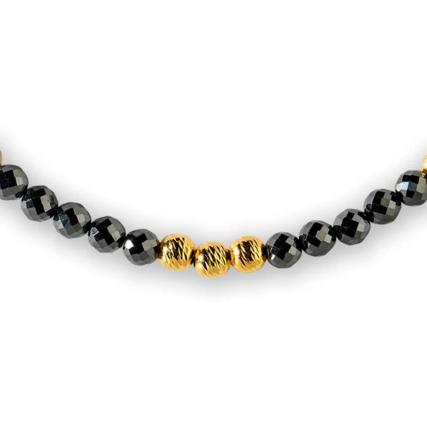 BANDEL Galaxy　バンデル ギャラクシー Model-A Black&times;Gold 磁気ネックレス HLCG｜ナデシコの森