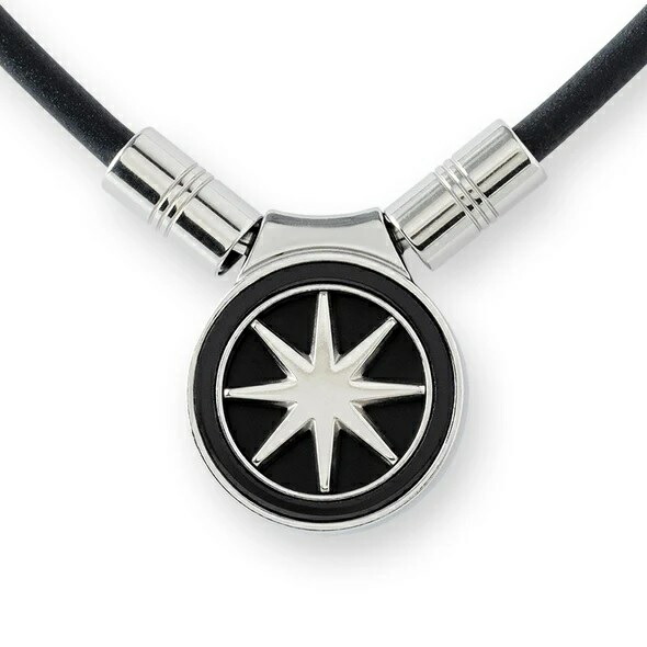 BANDEL Earth mini2.0 バンデル アース ミニ2.0 Black×Silver Healthcare Necklace Earth mini 2.0　磁気ネックレス HLCFNE2BS