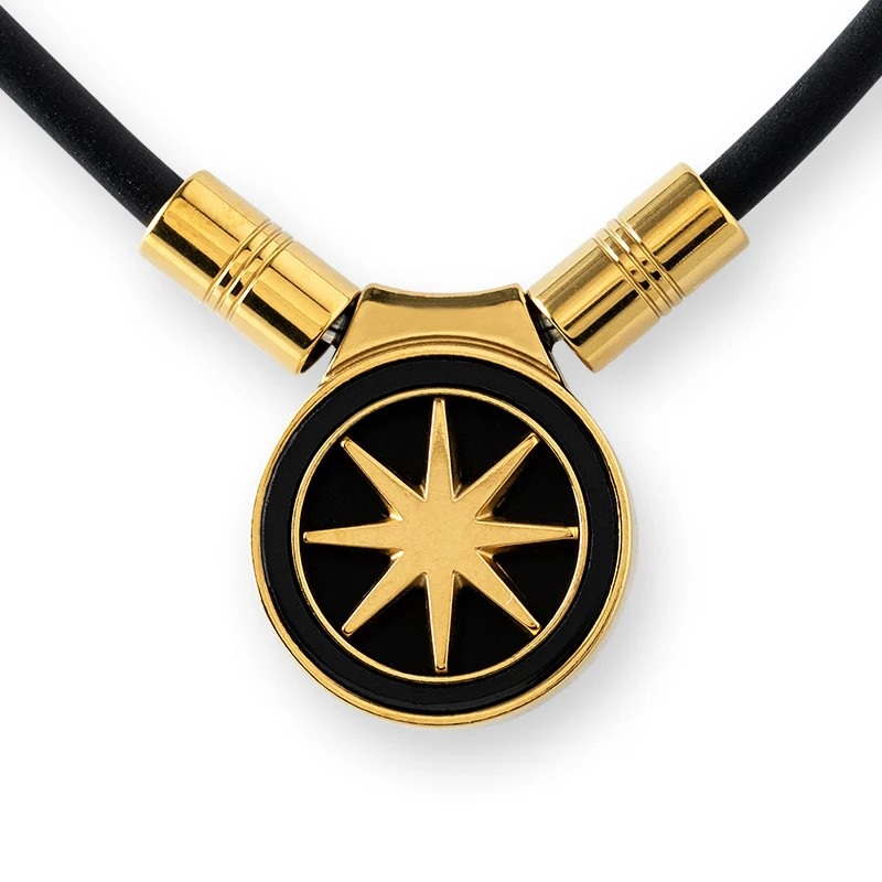 BANDEL Earth mini2.0 バンデル アース ミニ2.0 Black×Gold Healthcare Necklace Earth mini 2.0 磁気ネックレス HLCFNE2BG|ナデシコの森