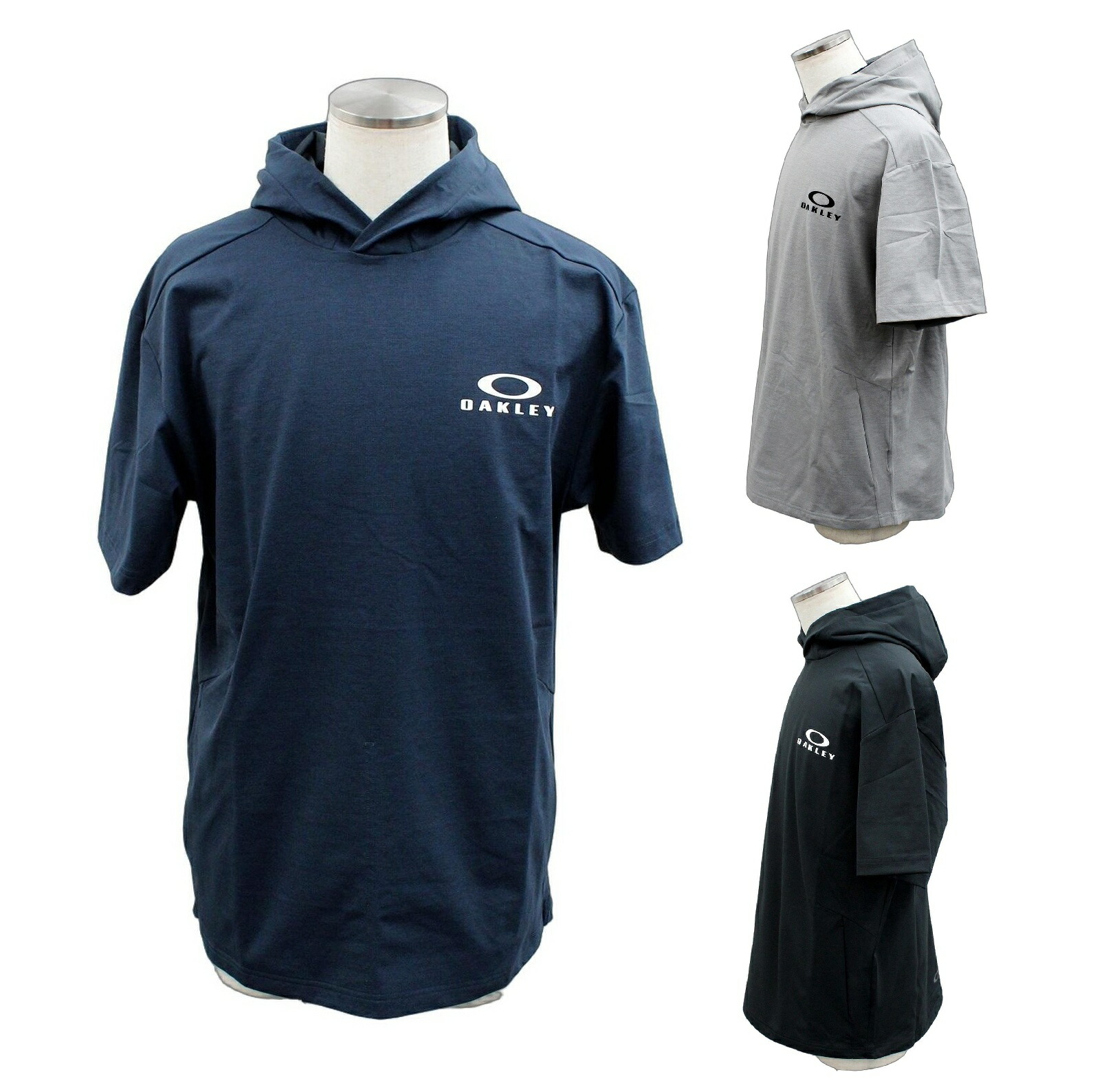 【正規代理店品】オークリー 半袖 ライトフリースフーディー 16.0 　OAKLEY LIGHT FLEECE DRY S/S HOODY 16.0（FOA409008）【oakap2026ss】