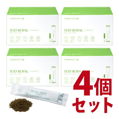 【送料無料】「SODロイヤルマイルドタイプ　3g×120包（黄緑パッケージ）」　4個セット　【丹羽メディカル研究所】【丹羽ＳＯＤロイヤル】-000008 33,800円