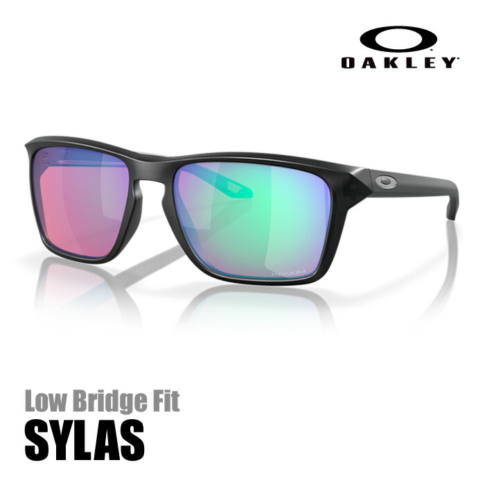 オークリー Oakley SYLAS ゴルフ用サングラス○○9448Ｆー1758 Sylas Prizm Grey Polished Black アイウェア | Oakley® 日本