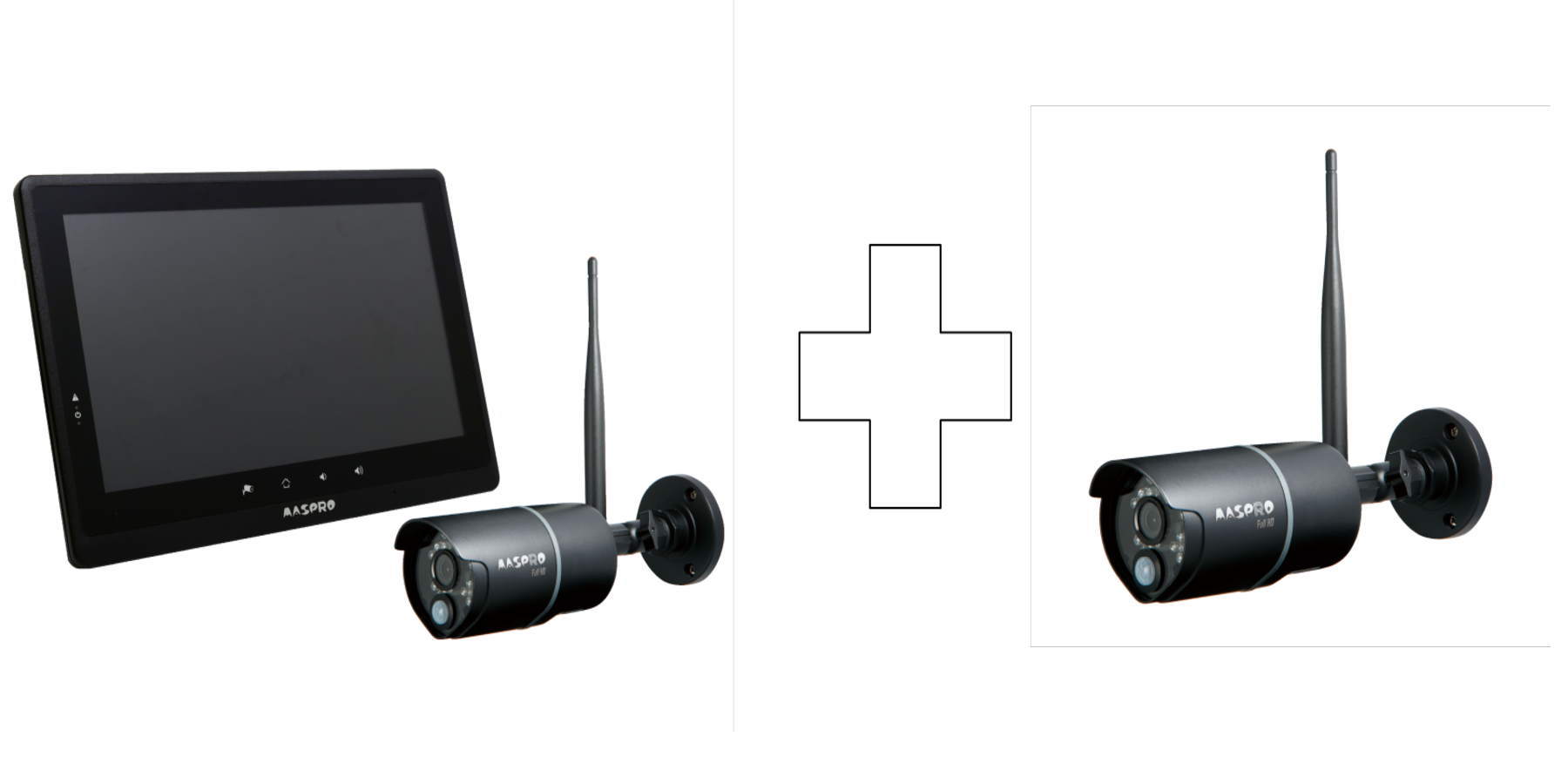 楽天市場】MASPRO マスプロ WC3A10ML モニター＆ワイヤレスHD