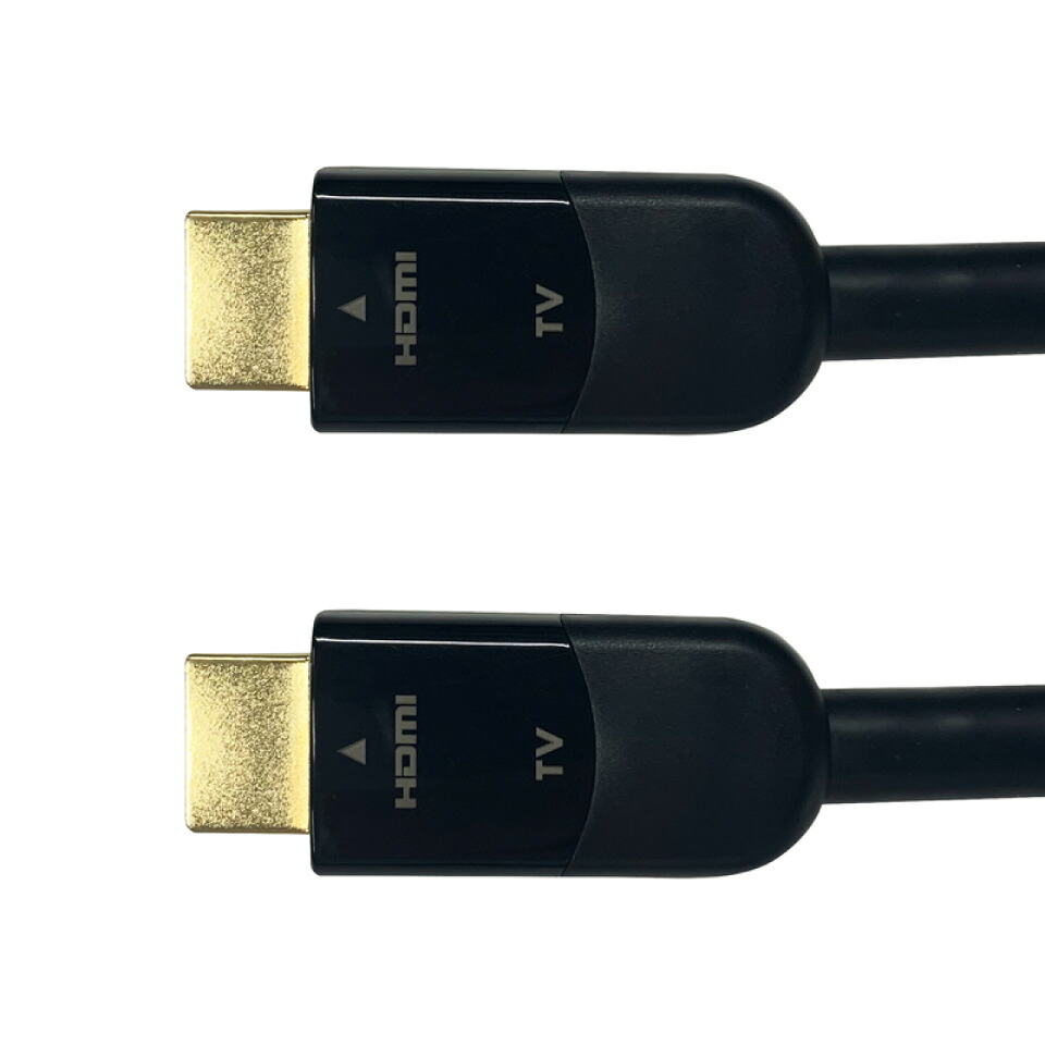 ノーブランド名 有線テレビ HDMI スタンダート High Speed 18Gbps伝わらす 4K 10ｍ 黒いこと