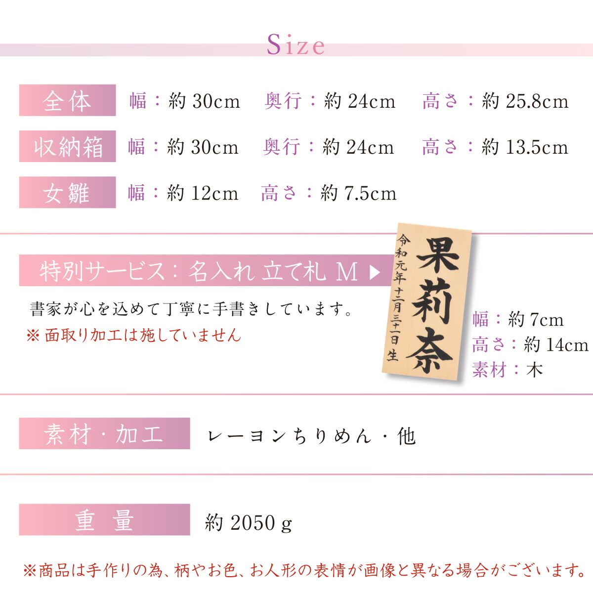 雛人形 収納飾り 名入れ 全国無料 インテリア 名前札 お雛さま コンパクト ちりめん お雛様 コンパクト収納 おしゃれ 小桜雛収納飾り 木札付き 龍虎堂 かわいい リュウコドウ ひな人形
