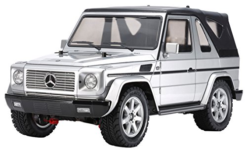 タミヤ 1/10 電動RCカーシリーズ No.635 メルセデス・ベンツ G 320 カブリオ 塗装済み シルバーボディ (MF-01  送料無料