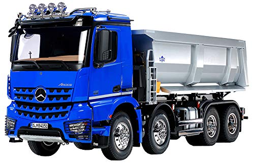 タミヤ 1/14 電動RCビッグトラックシリーズ No.65 メルセデス ベンツ アロクス 4151 8x4 ダンプトラック プロポ付  送料無料