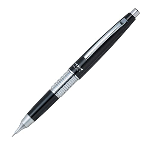 ぺんてる シャープペン 万年CIL(ケリー) キャップ式 黒 5本 P1035-AD 送料無料