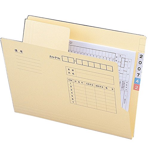 リヒトラブ カルテフォルダー 退院フォルダ 200枚入 A4 HK742 貨物輸送無料