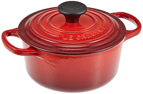 ル・クルーゼ(Le Creuset) 鋳物 ホーロー 鍋 シグニチャー ココット・ロンド 16 cm チェリーレッド ガス IH オーブ 送料無料