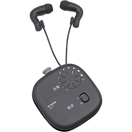第一人者体操場 集音器 イヤ電話機型 AM10 クロ 貨物輸送無料 介護用品-移動・歩行支援用品-簡易車椅子