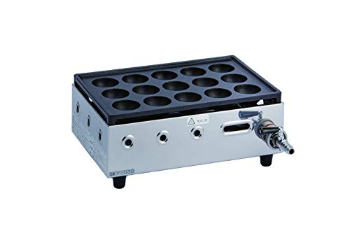 山岡金属工業 まっ盛りキン 屁っ放りたこ焼き器「こだま」まっ盛りキンたこ焼き器 LP屁っ放り Y-03D 貨物輸送無料