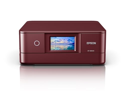 エプソン プリンター A4インクジェット複合機 カラリオ EP-886AR レッド(赤) 送料無料