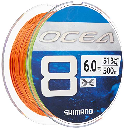 シマノ(SHIMANO) ライン オシア8 500m 6.0号 5カラー LD-A91S 釣り糸 送料無料|SmileMix