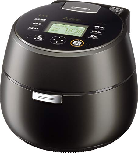 三菱電機 炊飯器 5.5合 IH式 日本製 本炭釜 KAMADO 銘柄芳潤炊き 黒真珠 NJ-AWA10-B ブラック 送料無料