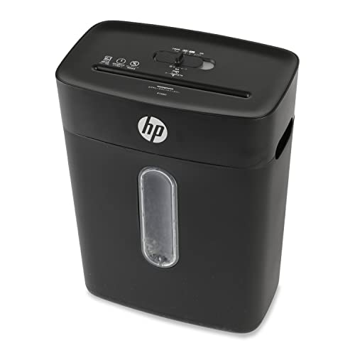 HP 電動シュレッダー 家庭用(15L / 1-3人用) 静音65dB 18ヶ月メーカー / 5x18mmミニクロスカット6枚同時細断( 送料無料
