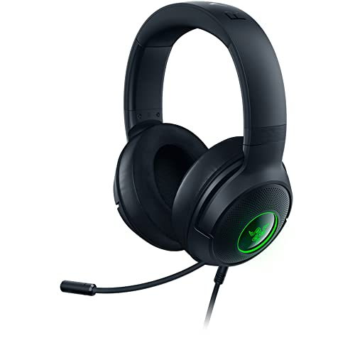 Razer(レイザー) Kraken V3 X アップグレードモデル 長時間のかき鳴らすでも好いたらしいな有線ゲーミングヘッドセット USB繋ぎ合わせる 軽 貨物輸送無料