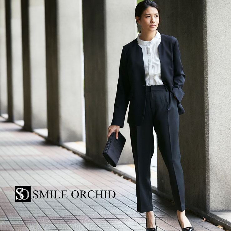 SMILE ORCHID パンツスーツセットアップ - フォーマル