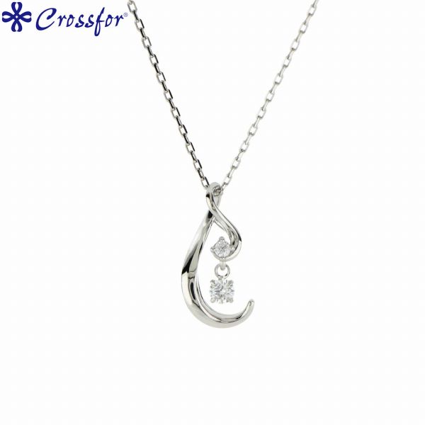 取寄品 Crossfor New York クロスフォー NSP-001 Skip a beat スキップ ア ビート ペンダント シルバー ネックレス レディース アクセサリー ジュエリー 送料無料 7,700円