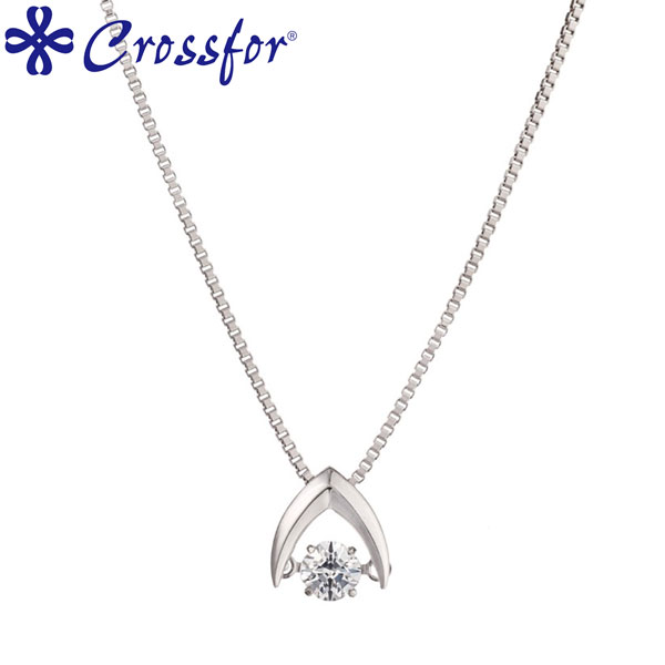 取寄品 Crossfor New York クロスフォー NYP-554 Good Future 末広 #8801268 ネックレス レディース アクセサリー ジュエリー 送料無料