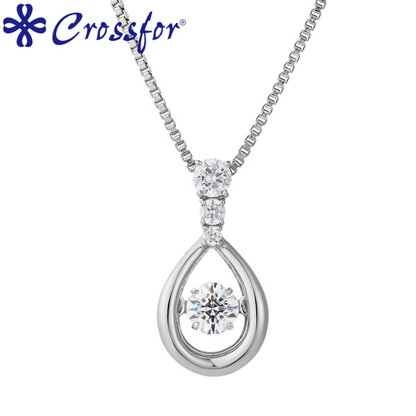 取寄品 Crossfor New York クロスフォー NYP-640 Remember リメンバー 涙型 #8801388 ネックレス レディース アクセサリー ジュエリー 送料無料