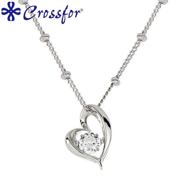 取寄品 Crossfor New York クロスフォー NYP-657 My Heart マイハート ハート型 #8801409 ネックレス レディース アクセサリー ジュエリー 送料無料